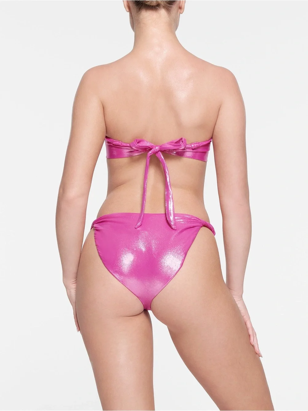 Liquid Shine Swim Twisted Bikini Set NWT size M